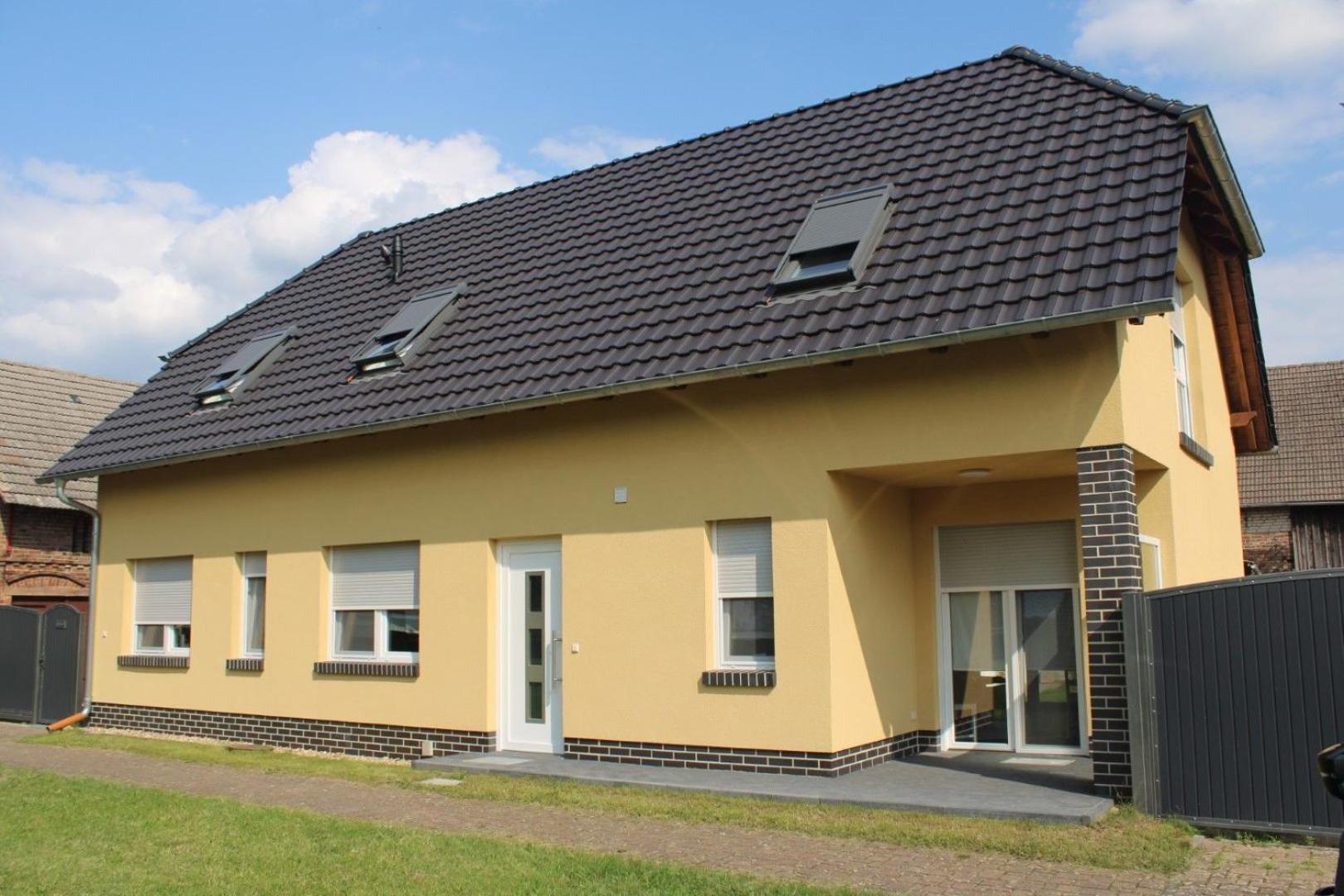 Ferienhaus Zur Eiche Am Dorfanger Waldow Exterior foto